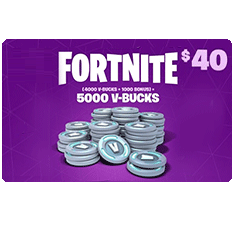 Fortnite Card 40$-US Account(PS4-X-One-Nintendo Switch) - USA