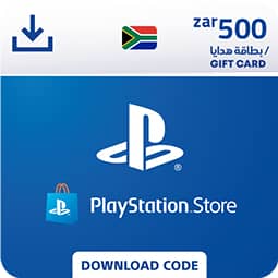 Cairt tiodhlac PlayStation Store 500 ZAR - Afraga a Deas