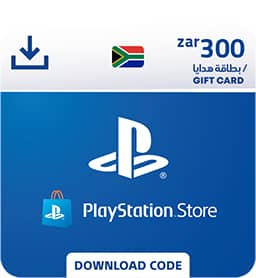 Cairt tiodhlac PlayStation Store 300 ZAR - Afraga a Deas