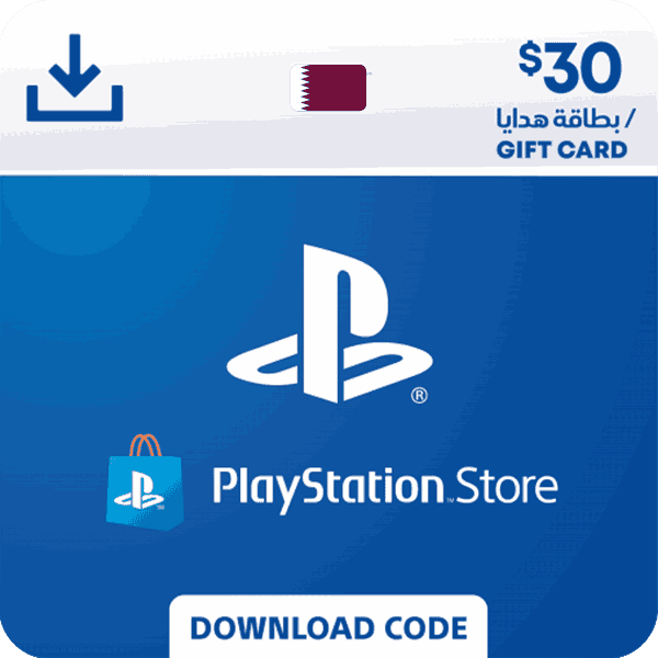 PlayStation Store Gift Card $30 - QATAR