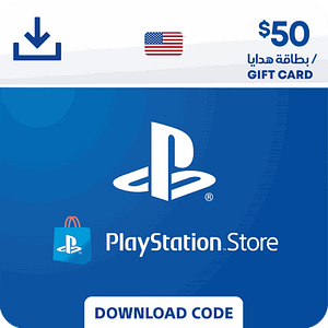 Cairt tiodhlac PlayStation Store $50 - na SA
