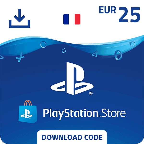 بطاقة هدايا متجر PlayStation بقيمة 25 يورو - فرنسا