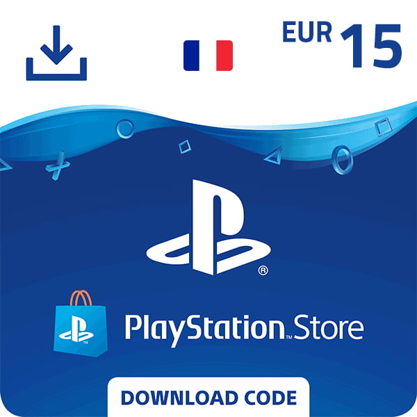 بطاقة هدايا متجر PlayStation بقيمة 15 يورو - فرنسا
