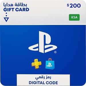 „PlayStation Store“ dovanų kortelė 200 USD – KSA
