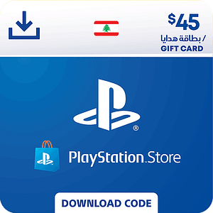 PlayStation Store තෑගි කාඩ්පත 45$ - ලෙබනන්