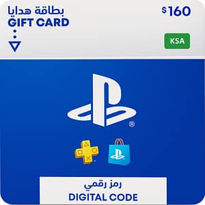 PlayStation Store 160 dolláros ajándékkártya – KSA