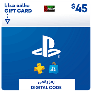 Подарочная карта PlayStation Store на 45 долларов США — ОАЭ