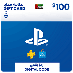 PlayStation Store-gavekort $100 - UAE