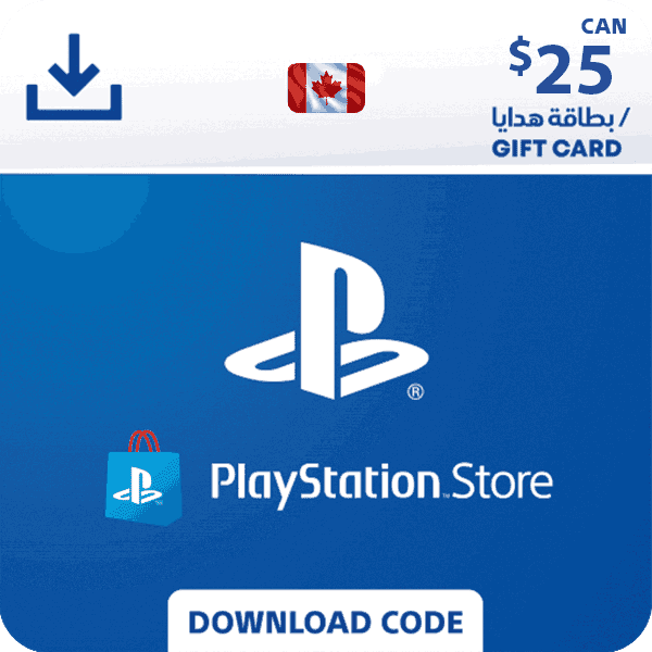 PlayStation Store Gift Card $25 - CANADA