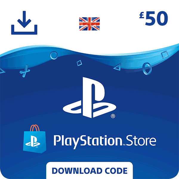PlayStation Store Gift Card 50£ - BRITISH