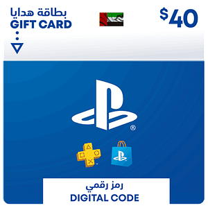 Dárková karta PlayStation Store 40 $ – Spojené arabské emiráty