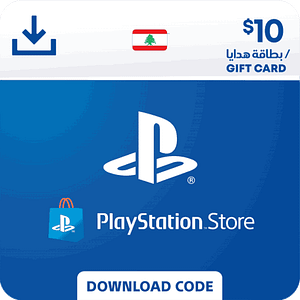 PlayStation Store Kadoskaart 10 $ - LIBANON
