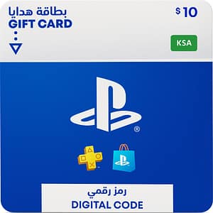PlayStation Store Gift Card $ 10 - KSA
