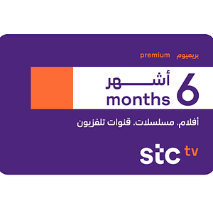 STC TV Premium 6-Monats-Abonnement – ​​KSA