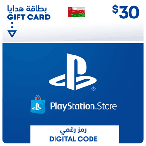 PlayStation Store Gift Card $30 - OMAN