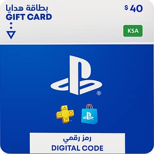 PlayStation Store තෑගි කාඩ්පත $40 - KSA