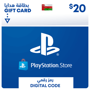 Carta Regalo PlayStation Store $ 20 - OMAN