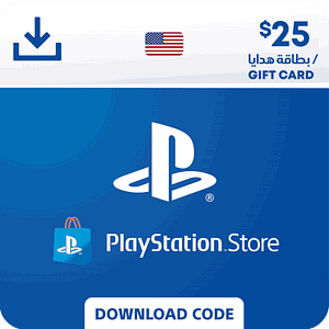 កាតអំណោយរបស់ PlayStation Store $25 - សហរដ្ឋអាមេរិក