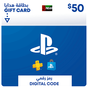 ບັດຂອງຂວັນ PlayStation Store $50 - UAE