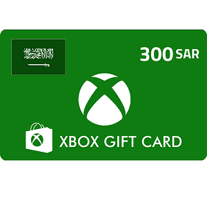 Cairt tiodhlac Xbox Live Saudi Arabia - 300 SAR