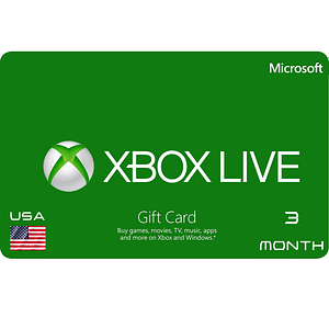„Xbox Game Pass Core“ 3 mėnesiai – JAV