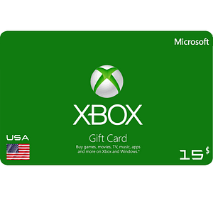 Xbox Live darčeková karta 15 $ – USA