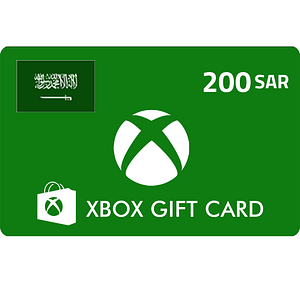 Cairt tiodhlac Xbox Live Saudi Arabia - 200 SAR