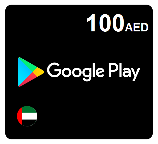 Google Play Gift Card 100 AED - UAE Account
