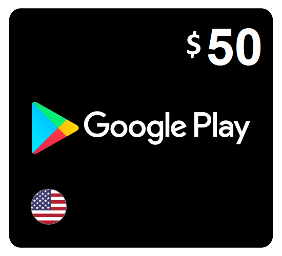 Google Play Gift Card 50$ - USA Account