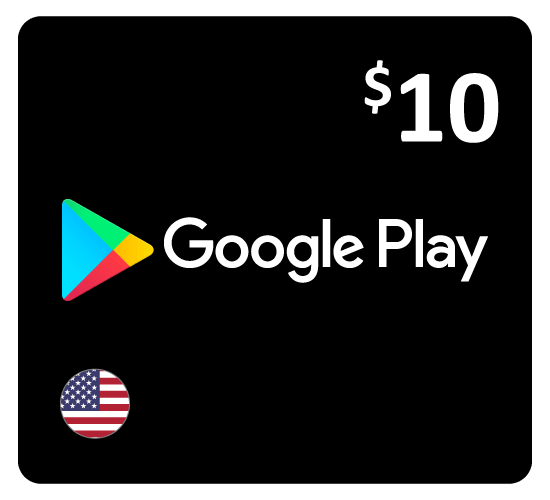 Google Play Gift Card 10$ - USA Account