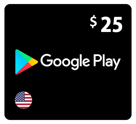 Google Play Gift Card 25$ - USA Account