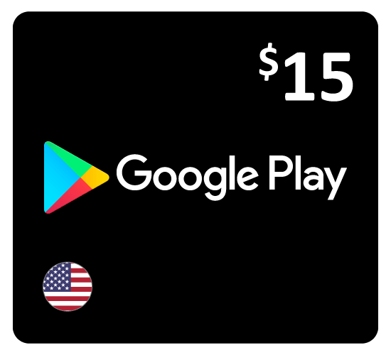 Google Play Gift Card 15$ - USA Account