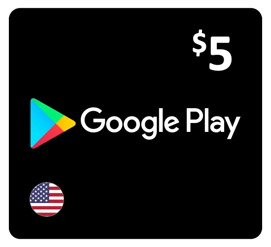 Google Play Gift Card 5$ - USA Account