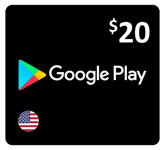 Google Play Gift Card 20$ - USA Account