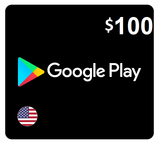 Google Play Gift Card 100$ - USA Account