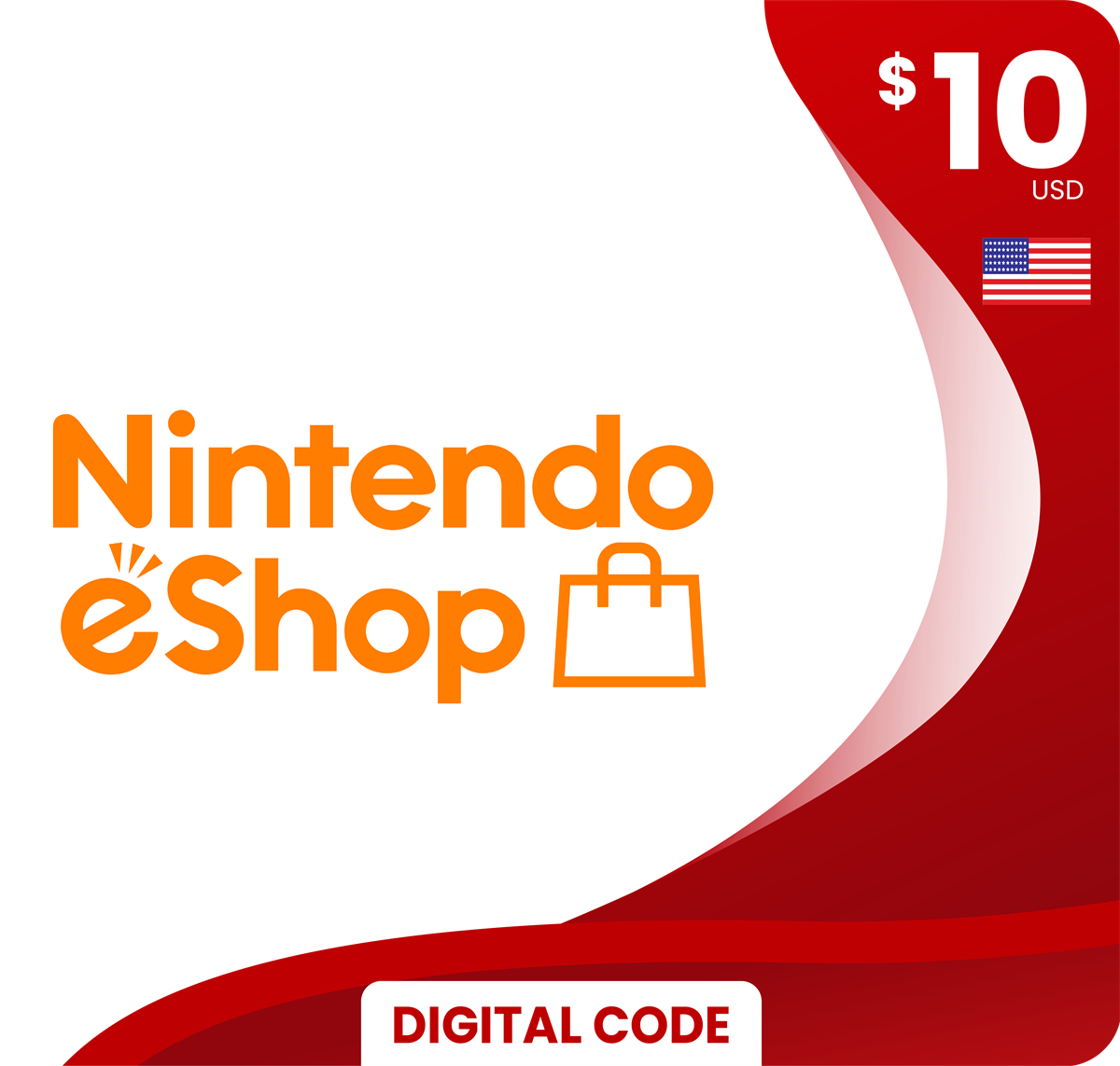 Nintendo eShop Gift Cards 10$ - USA