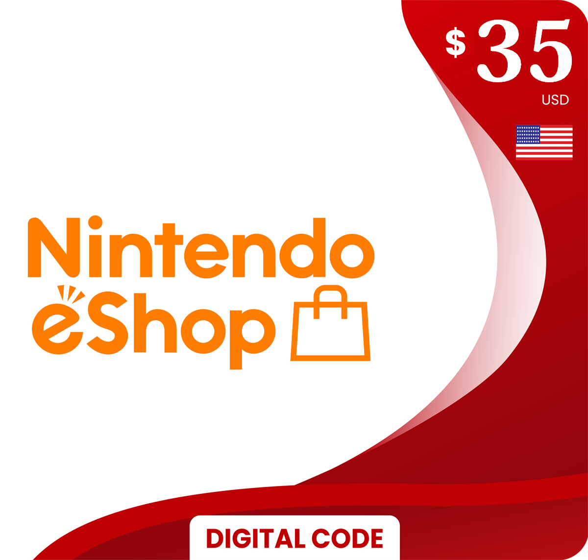Nintendo eShop Gift Cards 35$ - USA