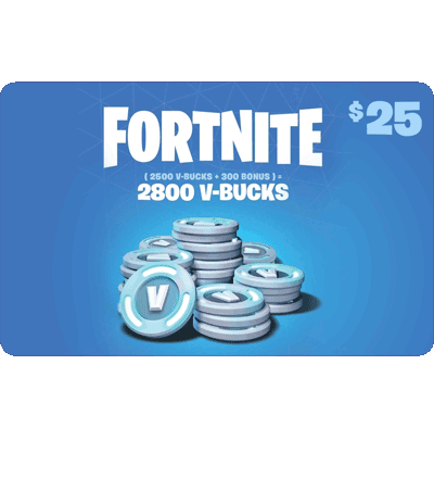 Fortnite Card 25$-US Account(PS4-X-One-Nintendo Switch) - USA