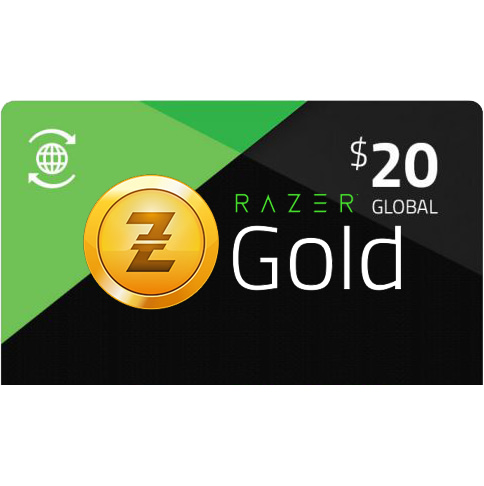 Razer Gold Card 20$ - Llogaritë globale