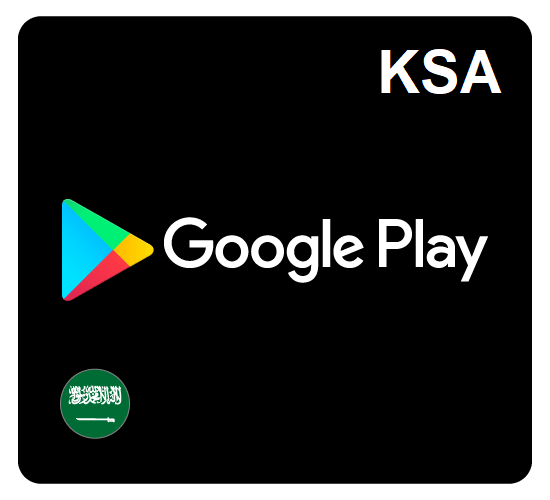 Карта за подарък на Google Play – KSA