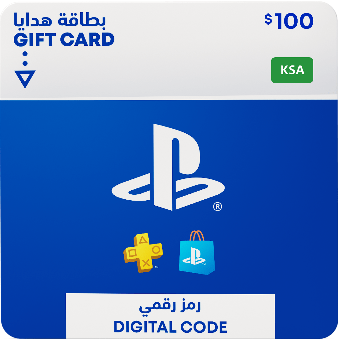PlayStation Store Gift Card $100 - KSA