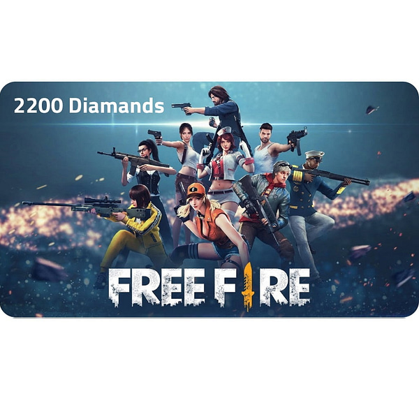 FreeFire 2200 + 220 Diamonds - გლობალური