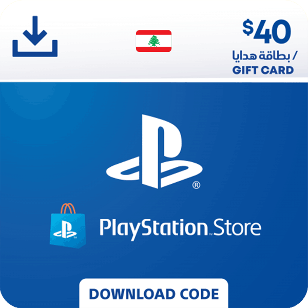 PlayStation Store Gift Card 40$ - IL-LIBANU
