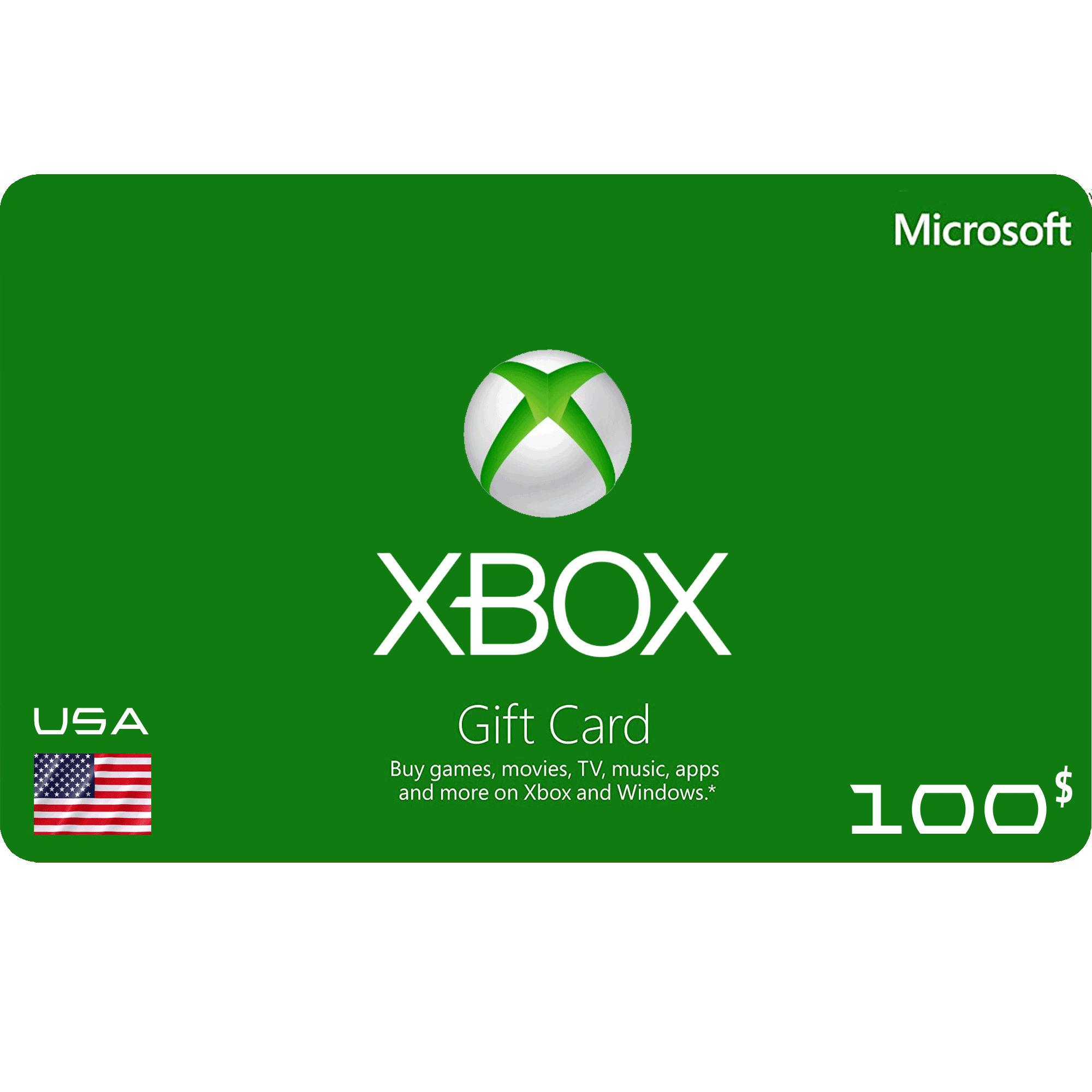 Xbox Live Gift Card 100$ - USA