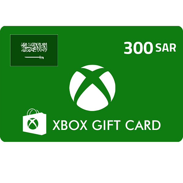 Xbox Live-geskenkbewys Saoedi-Arabië - 300 SAR