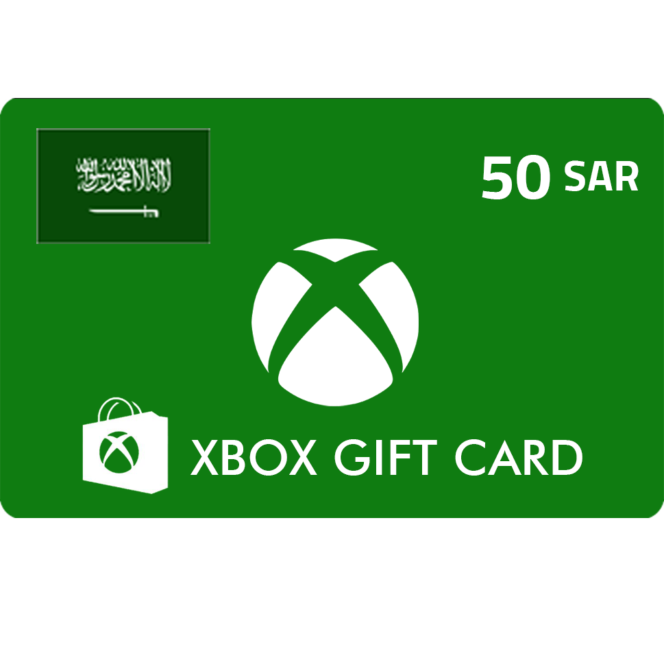 Xbox Live Gift Card Saudi Arabia - 50 SAR